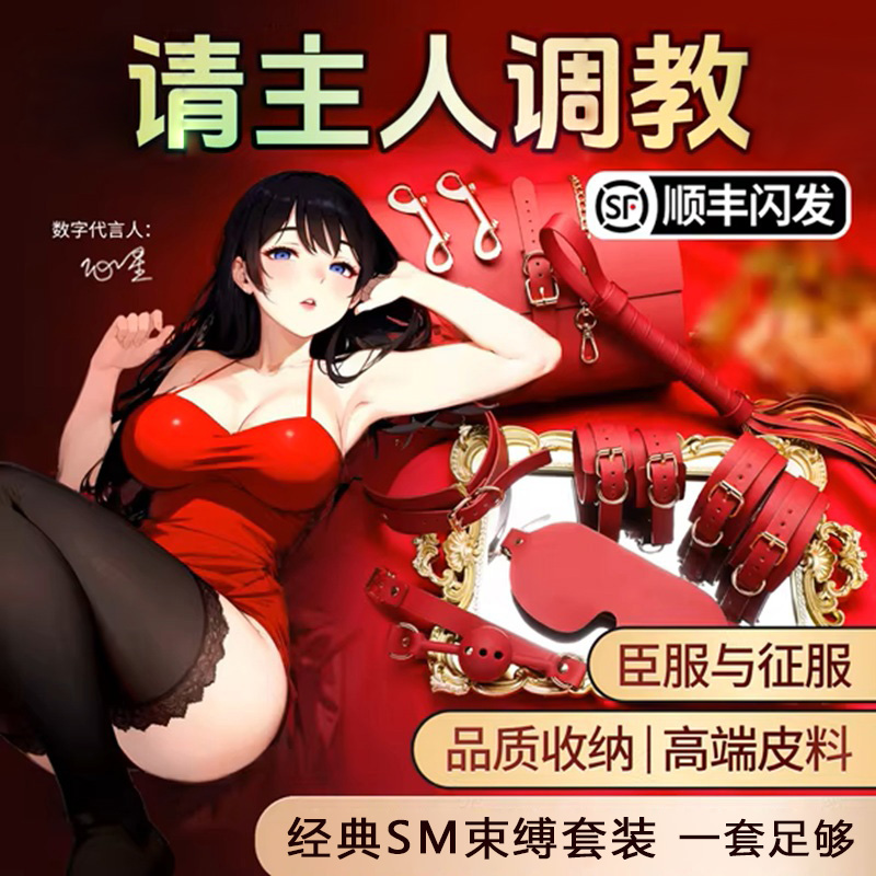 sm捆绑套装道具 女性情趣用品 夫妻共用床上助爱工具 大尺度玩具口球